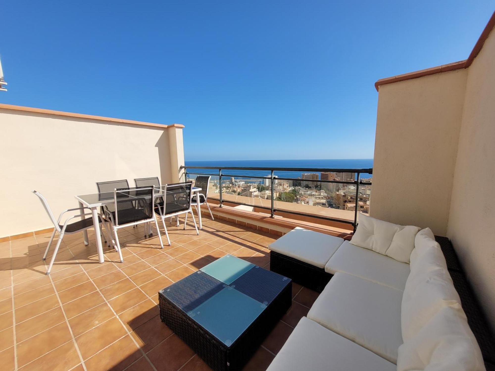 Fantastico Duplex Con Vistas Y Terraza Daire Aguadulce  Dış mekan fotoğraf