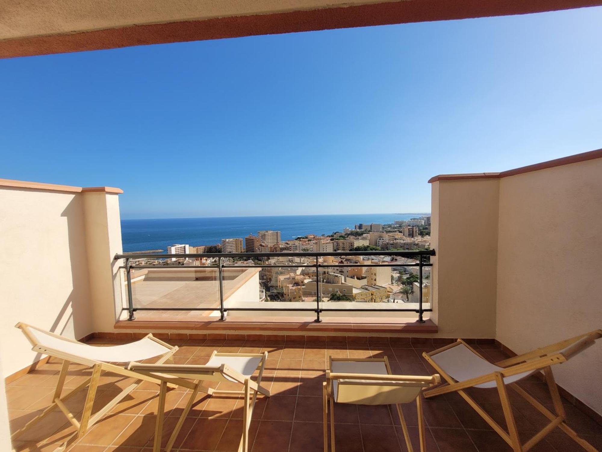 Fantastico Duplex Con Vistas Y Terraza Daire Aguadulce  Dış mekan fotoğraf