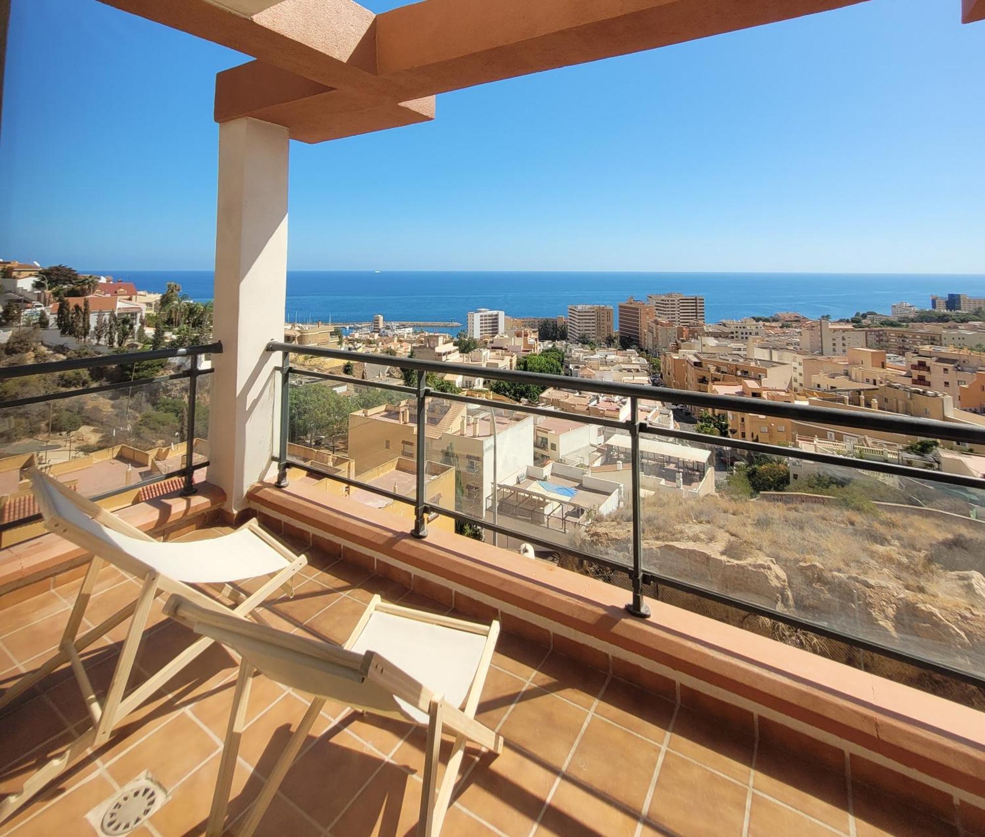 Fantastico Duplex Con Vistas Y Terraza Daire Aguadulce  Dış mekan fotoğraf